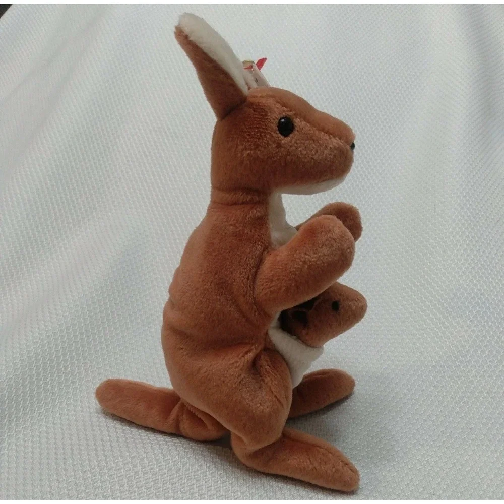 Ty Beanie Babies Pouch the kangaroo retired 1996‎ excellent condition